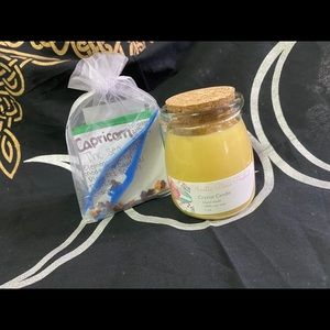 Crystal Candle- Capricorn